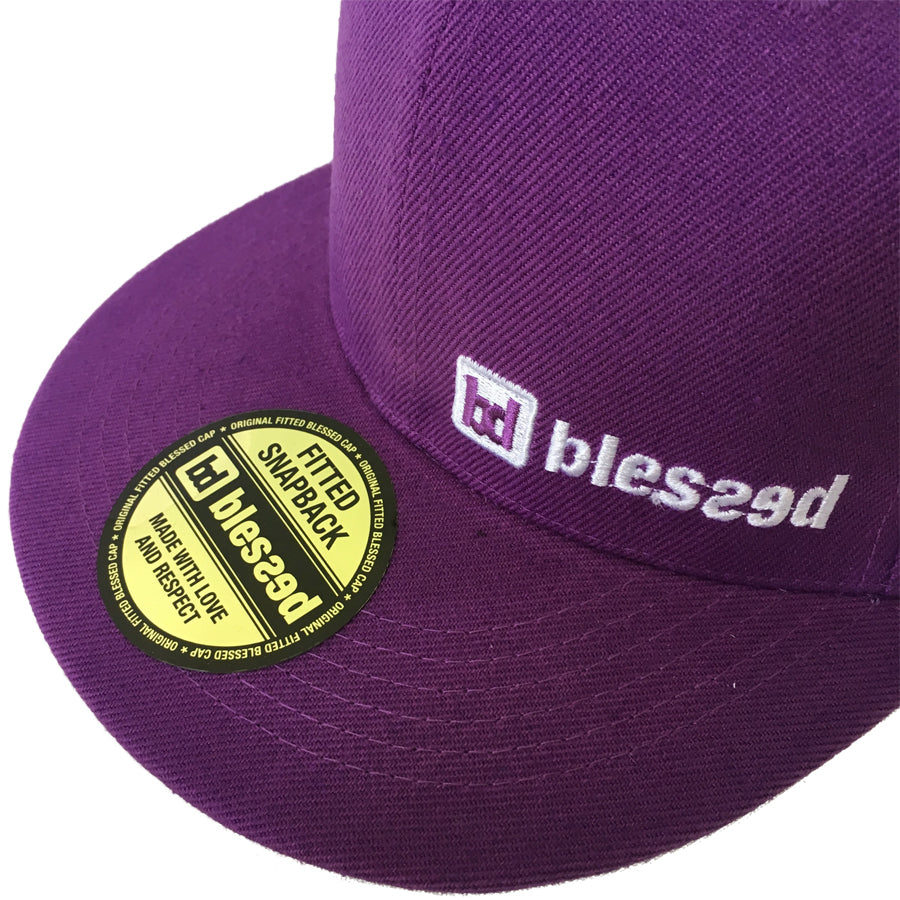 Classic Snapback Cap Purple