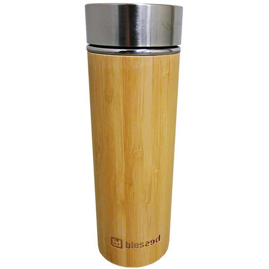 Bamboo Thermos Bottle 300ml