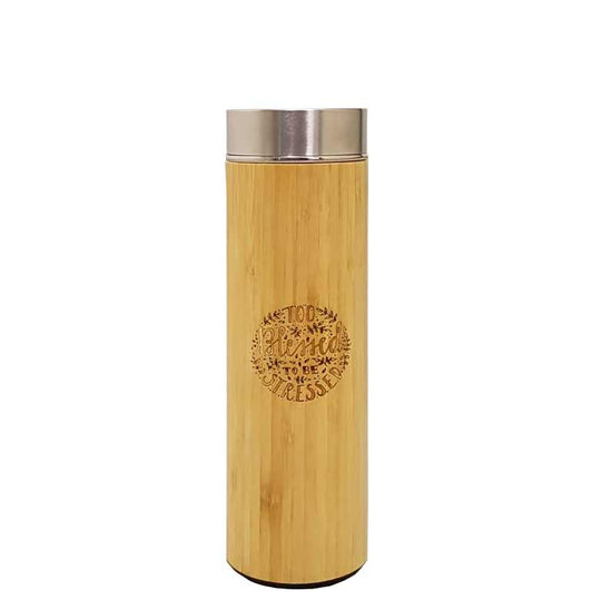 Bamboo Thermos Bottle 300ml