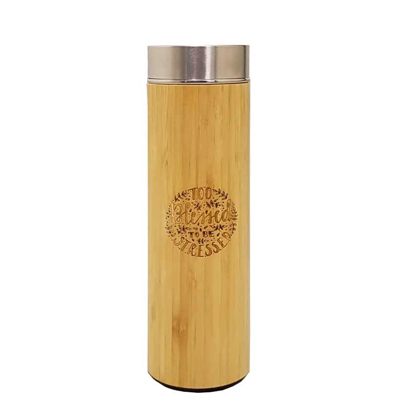 Blessed Bambus Thermosflasche 400ml – blessed