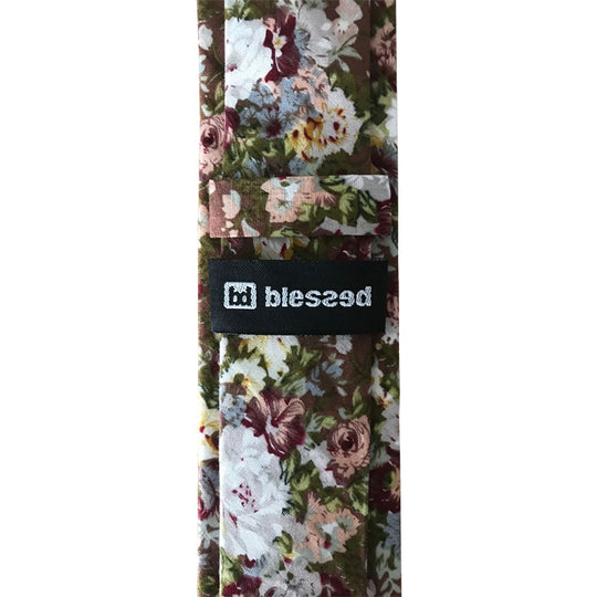 Cravate fleurie Adam