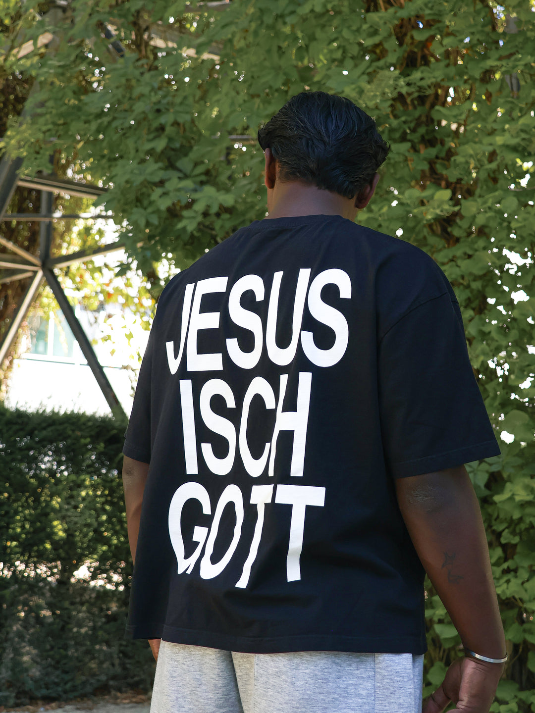 JESUS ISCH GOTT - black