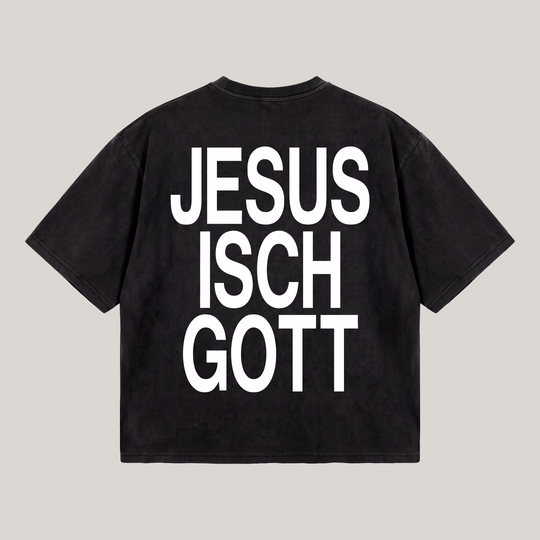 JESUS ISCH GOTT - black