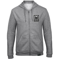 Eagle Zip Hoody Grey