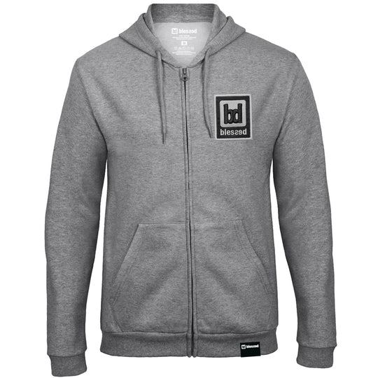 Eagle Zip-Hoody Grey