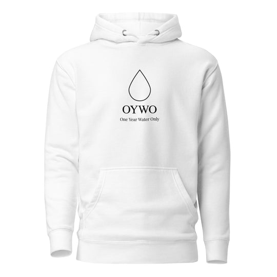 OYWO White Unisex Hoody