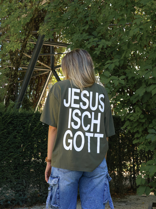 JESUS ISCH GOTT - warmkahki