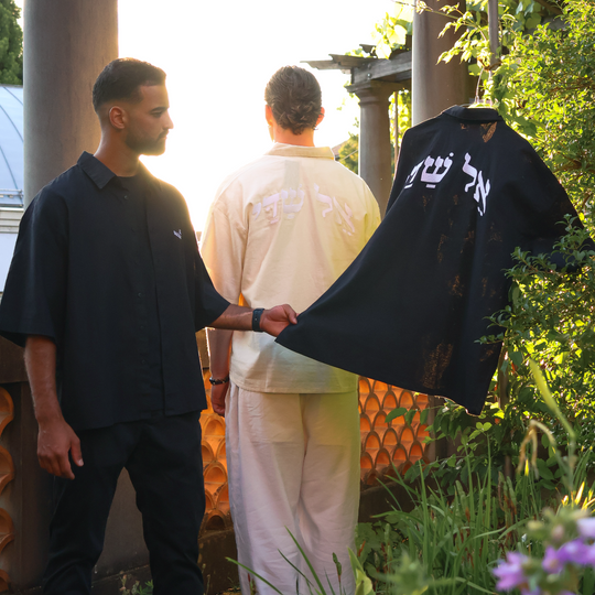 El Shaddai Linen Shirt whitesand