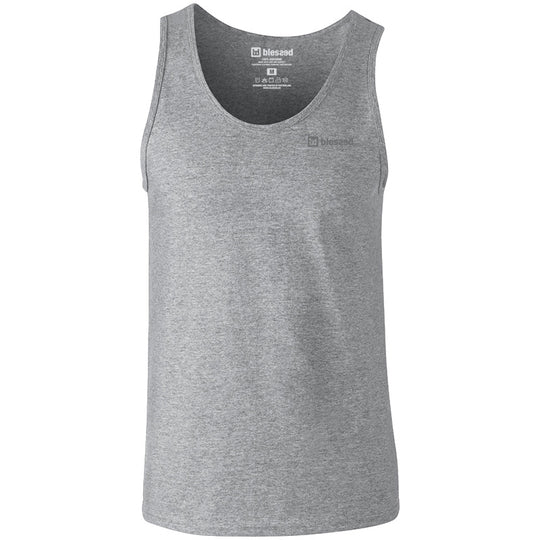 Basic Tank Top Gray Men