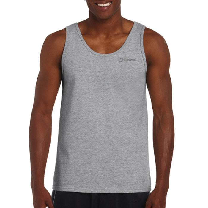 Basic Tank Top Gray Men