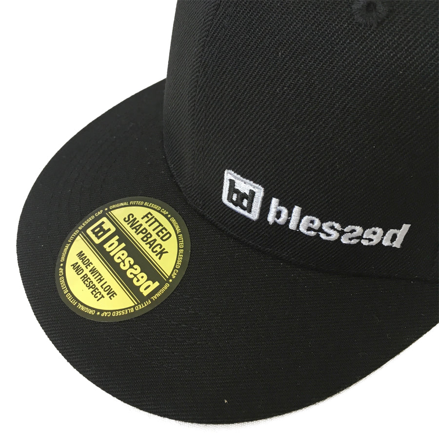 Classic Snapback Cap Black