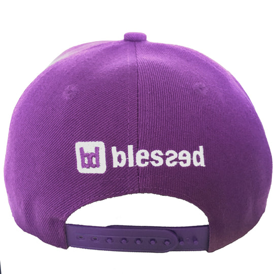 Classic Snapback Cap Purple