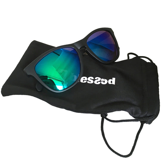 Sunglass Black-Blue