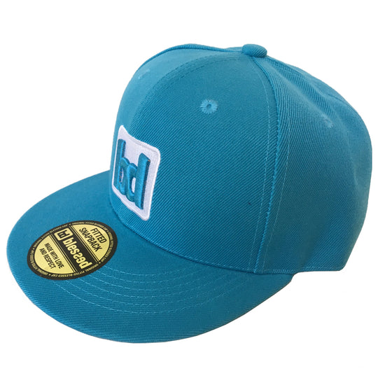 Team Snapback Cap Cyan