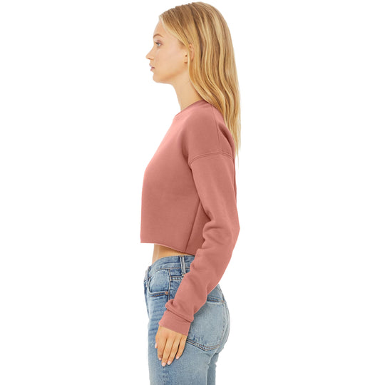 Women´s Cropped Fleece Mauve