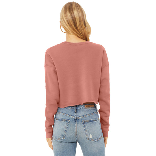 Women´s Cropped Fleece Mauve