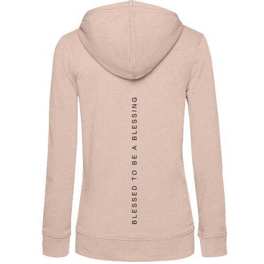 Women Zip Hoodie Rose