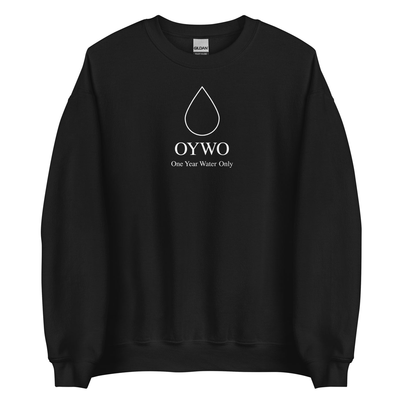 OYWO Black Unisex Sweatshirt